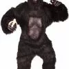 Gorilla With Chest Deluxe Adult Costume -Fancydress Shop 12321