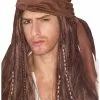 Buccaneer Wig W/Bandana -Fancydress Shop 17468