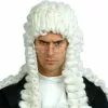 Judges Wig White Adult 2 Judges Wig White Adult -Fancydress Shop 19721
