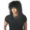 Headbanger (Black) Wig 2 Headbanger (Black) Wig -Fancydress Shop 20616