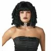 Club Curls (Black) Wig 1 Club Curls (Black) Wig -Fancydress Shop 20649