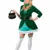 Luscious Leprechaun Adult Costume 2 Luscious Leprechaun Adult Costume -Fancydress Shop 31815