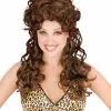 Trailer Park Trophy Wife Dark Brown Wig 2 Trailer Park Trophy Wife Dark Brown Wig -Fancydress Shop 31904