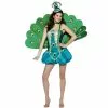 Peacock Gal Teen Costume -Fancydress Shop 32452