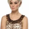 Victoria Wig - Mixed Blonde -Fancydress Shop 34328