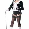 Showgirl French Kiss Adult Costume