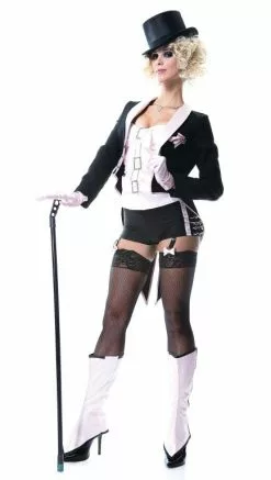 Showgirl French Kiss Adult Costume