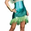 Lil' Green Fairy Adult Costume -Fancydress Shop 60048