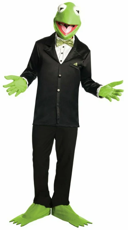 The Muppets Kermit Adult Costume 3 The Muppets Kermit Adult Costume