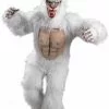Snow Beast Adult Costume 1 Snow Beast Adult Costume -Fancydress Shop 60505