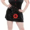 Knockout Nurse Adult Plus Costume -Fancydress Shop 61211