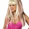Wild Thing Blonde With Auburn Wig -Fancydress Shop 61492