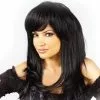 Trendsetter Black Wig 2 Trendsetter Black Wig -Fancydress Shop 61493