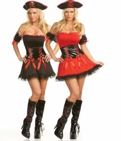 Two If By Sea Pirate Reversible Adult Costume