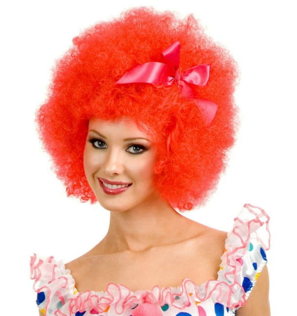 Red Clown Adult Wig 3 Red Clown Adult Wig