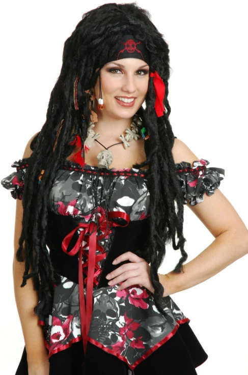 Voodoo Priest Dreads Adult Wig 3 Voodoo Priest Dreads Adult Wig