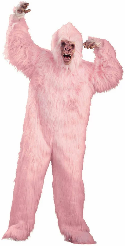 Pink Gorilla Adult Costume 3 Pink Gorilla Adult Costume