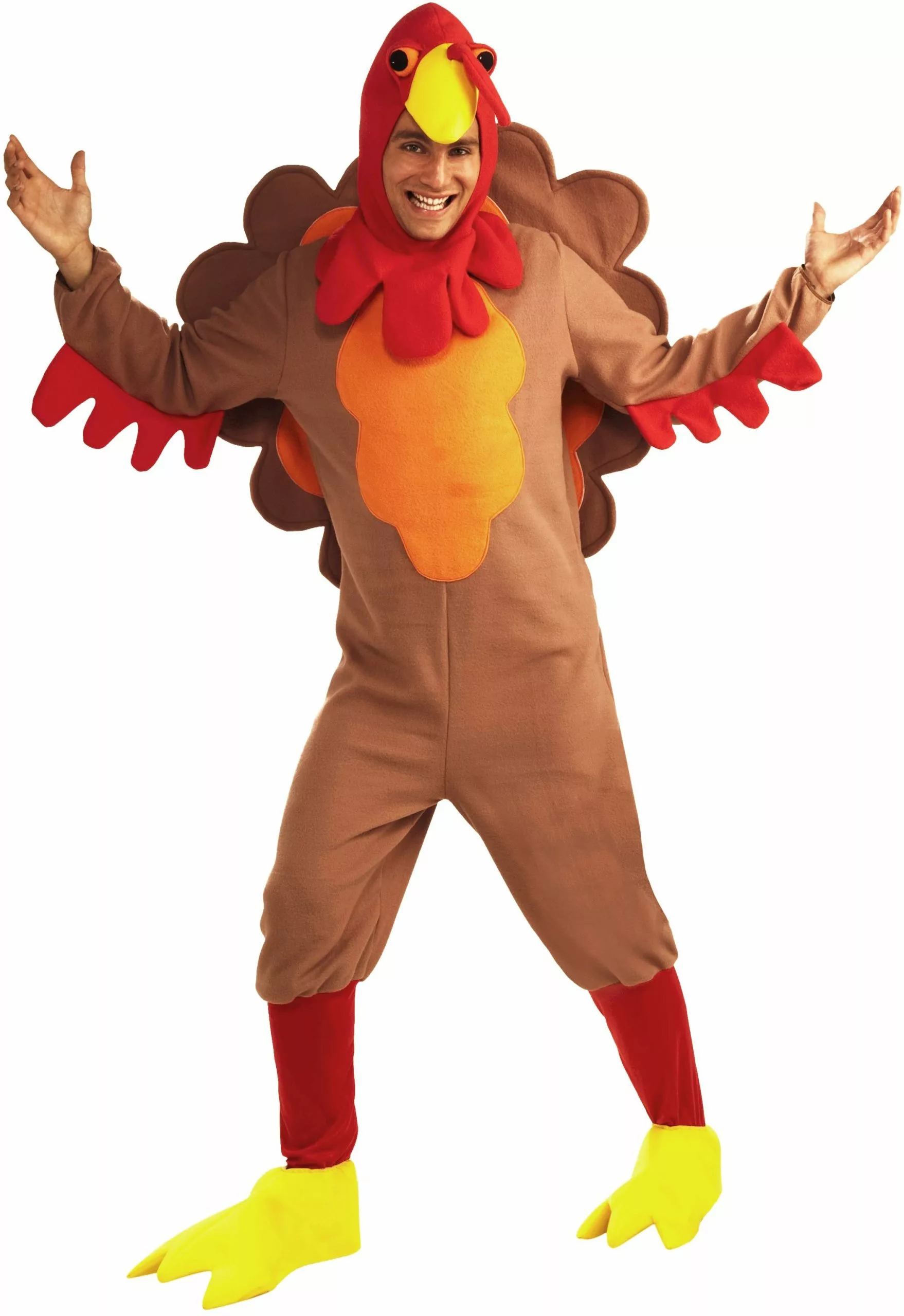 Johnny-O Turkey Adult Costume 3 Johnny-O Turkey Adult Costume