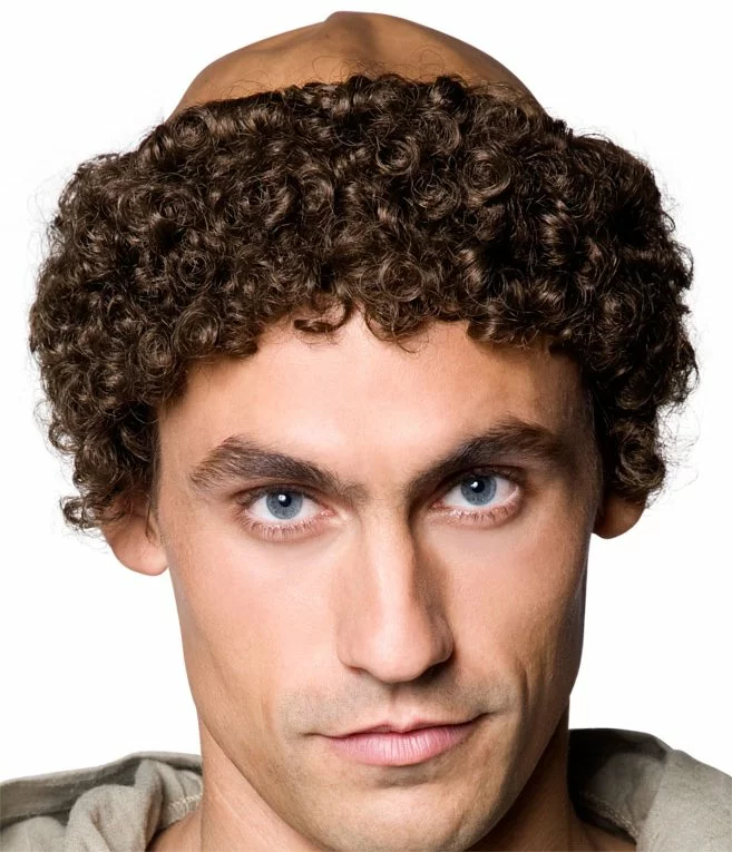 Friar Tuck Adult Wig 3 Friar Tuck Adult Wig