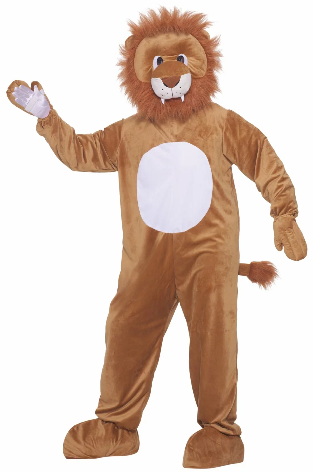 Leo The Lion Plush Adult Costume 3 Leo The Lion Plush Adult Costume