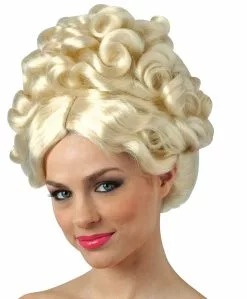 Toddler And Tiara Blonde Adult Wig