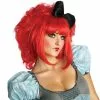 Cutie Doll Red Adult Wig 1 Cutie Doll Red Adult Wig -Fancydress Shop 803573
