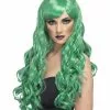 Desire (Green) Adult Wig 2 Desire (Green) Adult Wig -Fancydress Shop 803631