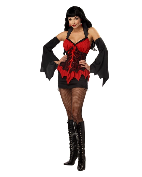Sexy Glamour Vamp Womens Vampire Costume 3 Sexy Glamour Vamp Womens Vampire Costume