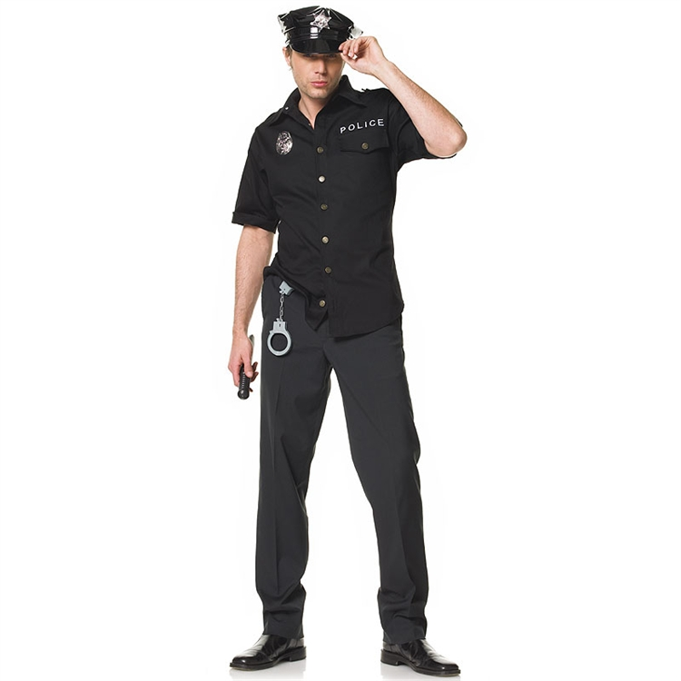 Men's Corrupt Cop Adult Costume 3 Men's Corrupt Cop Adult Costume