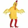 Adult Fuzzy Chicken Costume 1 Adult Fuzzy Chicken Costume -Fancydress Shop RAS 6508