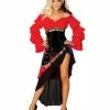 Deluxe Sexy Bridget By Roma Gypsy Women's Costume