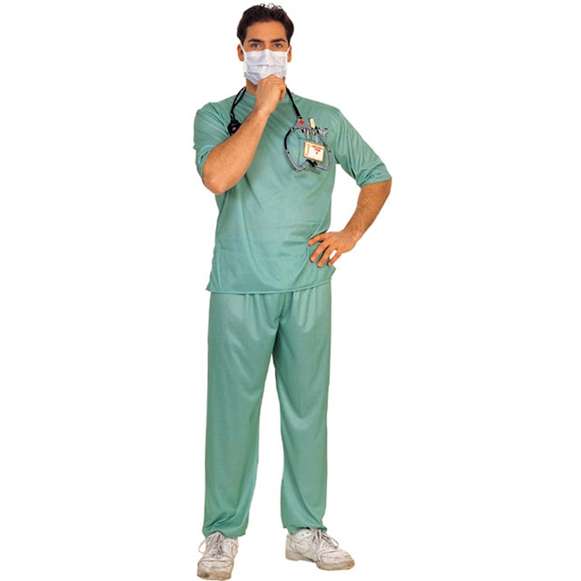 Emergency Room Male Surgeon Costume 3 Emergency Room Male Surgeon Costume