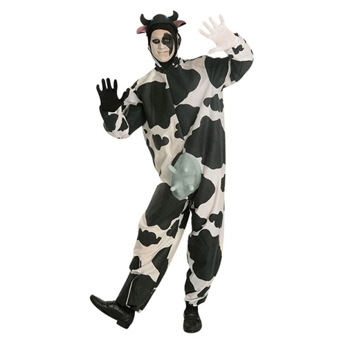 Comical Cow Funny Adult Costume 3 Comical Cow Funny Adult Costume
