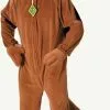 Deluxe Plush Scooby Doo Adult Costume 1 Deluxe Plush Scooby Doo Adult Costume -Fancydress Shop RU 16352STD