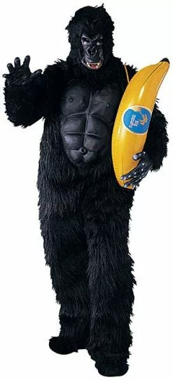Adult Gorilla With Muscle Chest Costume