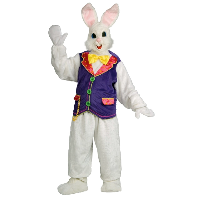 Easter Bunny Mascot Costume 3 Easter Bunny Mascot Costume