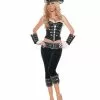 Deluxe Sexy Rouge Pirate With Pants Womens Costume -Fancydress Shop STT1073