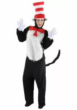 Deluxe Adult Cat In The Hat Costume