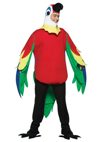 Adult Parrot Costume 3 Adult Parrot Costume
