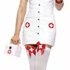 Sexy Nurse Costume -Fancydress Shop hot nurse costume 1