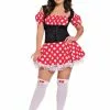 Plus Size Mickey's Mistress Costume 2 Plus Size Mickey's Mistress Costume -Fancydress Shop plus mickeys mistress costume
