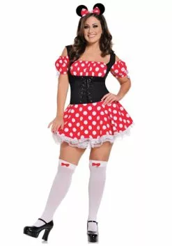 Plus Size Mickey's Mistress Costume