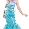 Adult Deluxe Ariel Costume -Fancydress Shop womens mermaid costume